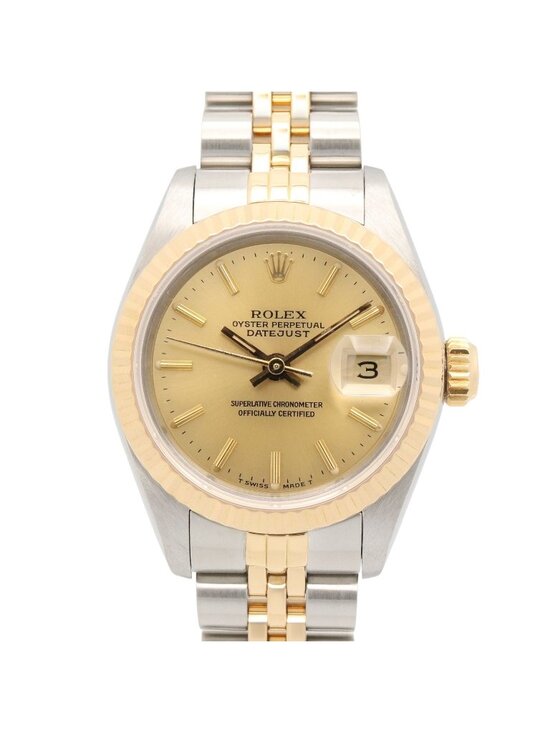 Rolex Watch Datejust Number CH BA 18k Stainless Steel main image 9